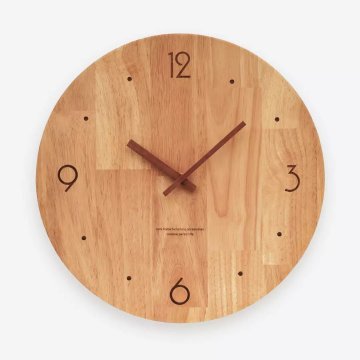 秀庭紫悦府圆木时钟DIY,让你的时间与“钟”不同!