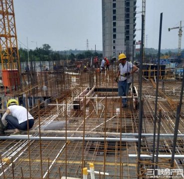 三门峡：博丰九玺台7月工程进度播报